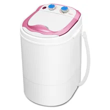 2,0 кг компактная мини одежда стиральная машина электрическая Одиночная Ванна одежда одностворчатая полуавтоматическая сушка и стирка
