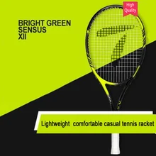 Теннисная ракетка Teloon из углеродного волокна для начинающих, для занятий спортом на открытом воздухе, качественные легкие и прочные мужские тренировочные принадлежности
