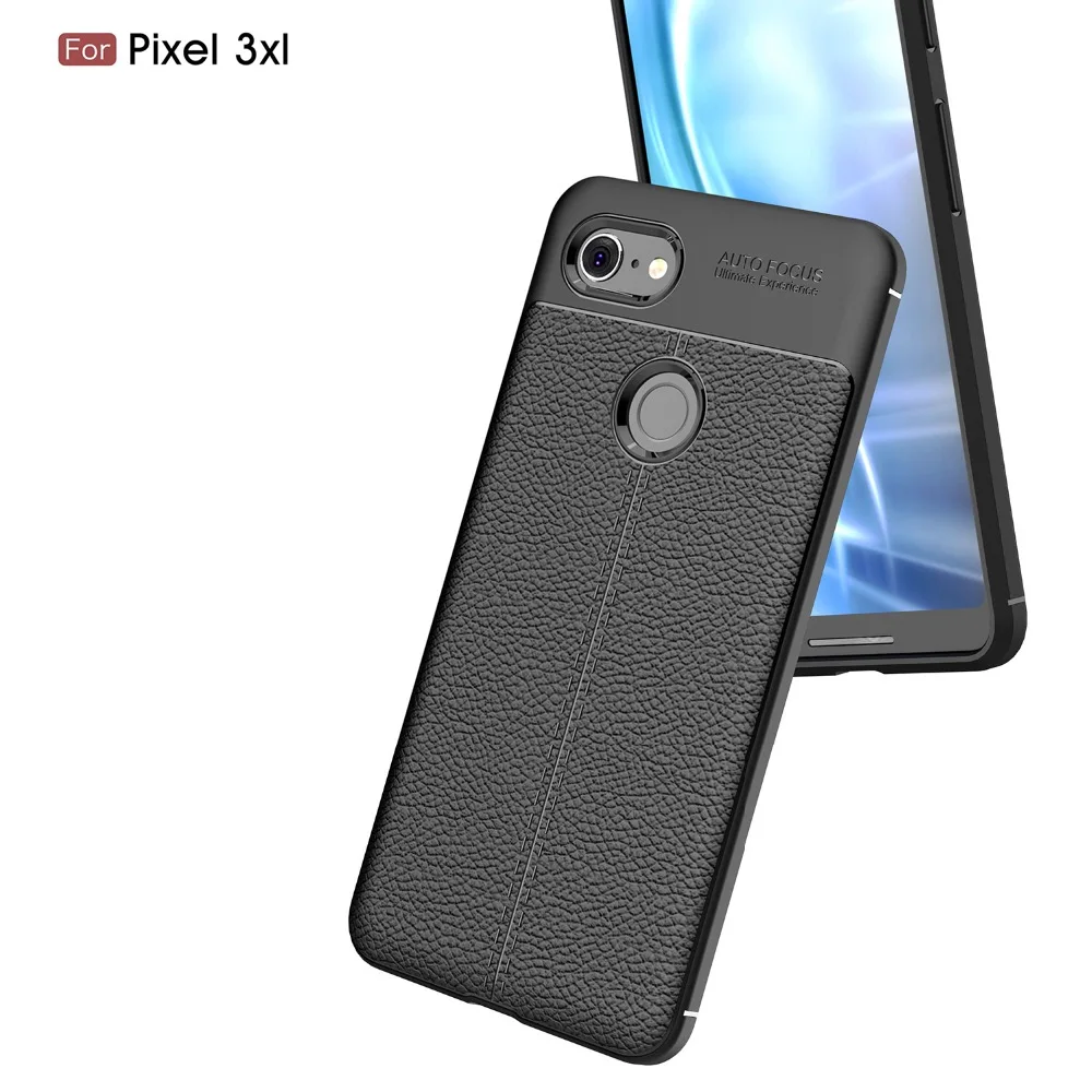 

Ultra Thin TPU Silicone Case for Google Pixel 3XL Soft Rubber Carbon Covers for Google Pixel 3XL Phone Cases