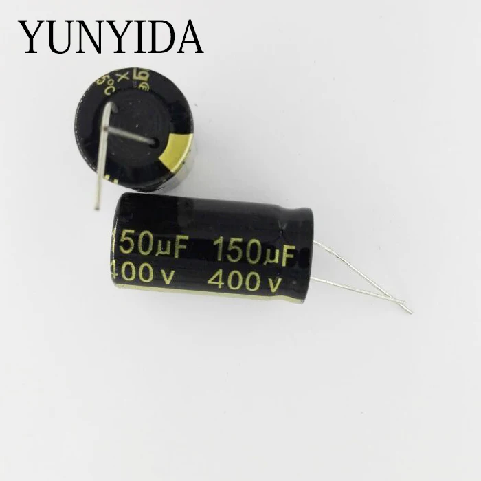 Aluminum Electrolytic Capacitor 5PCS 400V 10UF 15UF 22UF 33UF 47UF 68UF 82UF 100UF 150UF