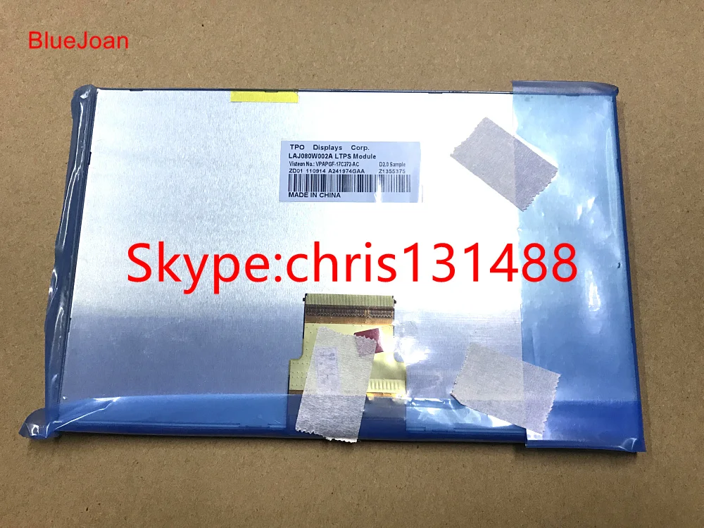 car tv screens with bluetooth Free Shipping New Original LAJ080W002A LCD Display 8" Car DVD navigation LCD Panel For Jaguar XJ & Volvo S80L rear view mirror camera system