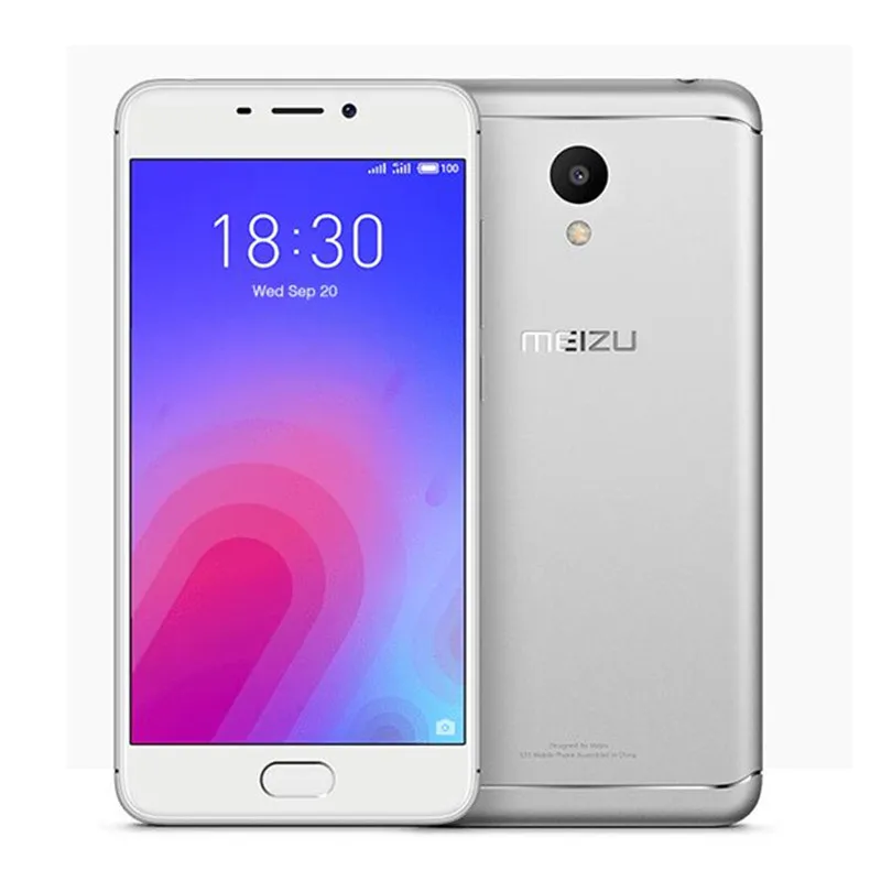 Silver Глобальная версия Meizu M6, 2 Гб ОЗУ, 16 Гб ПЗУ, 4G LTE, смартфон MEILAN M6, мобильный телефон, 5,2 дюймов, 3070 мАч, Восьмиядерный мобильный телефон MTK6750 - Цвет: Silver