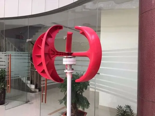 300W 12/ 24VDC Vertical Axis Wind Turbine Generator