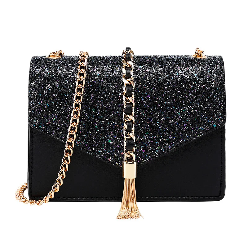 

2019 Women Bag Rivet Square Handbag Colorized Zipper Hasp Messenger Bags Female Multifunctional High-capacity Bag Clutch C938