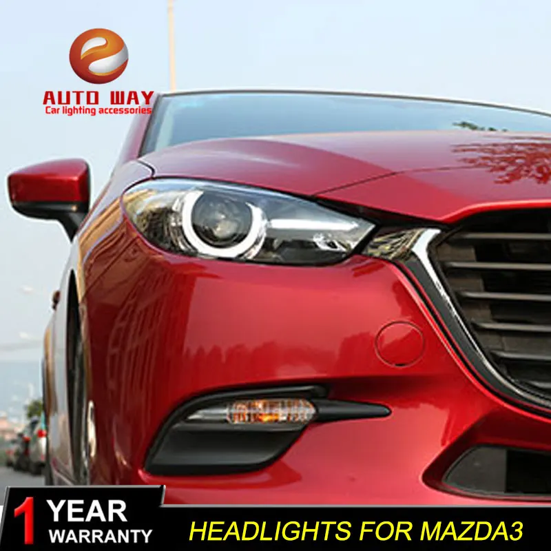 Discount Head Lamp case for Mazda 3 M3 Axela Mazda3 2017 2018 Headlights LED Headlight DRL Lens Double Beam Bi-Xenon HID car Accessories 2 Discount Head Lamp case for Mazda 3 M3 Axela Mazda3 2017 2018 Headlights LED Headlight DRL Lens Double Beam Bi-Xenon HID car Accessories 2