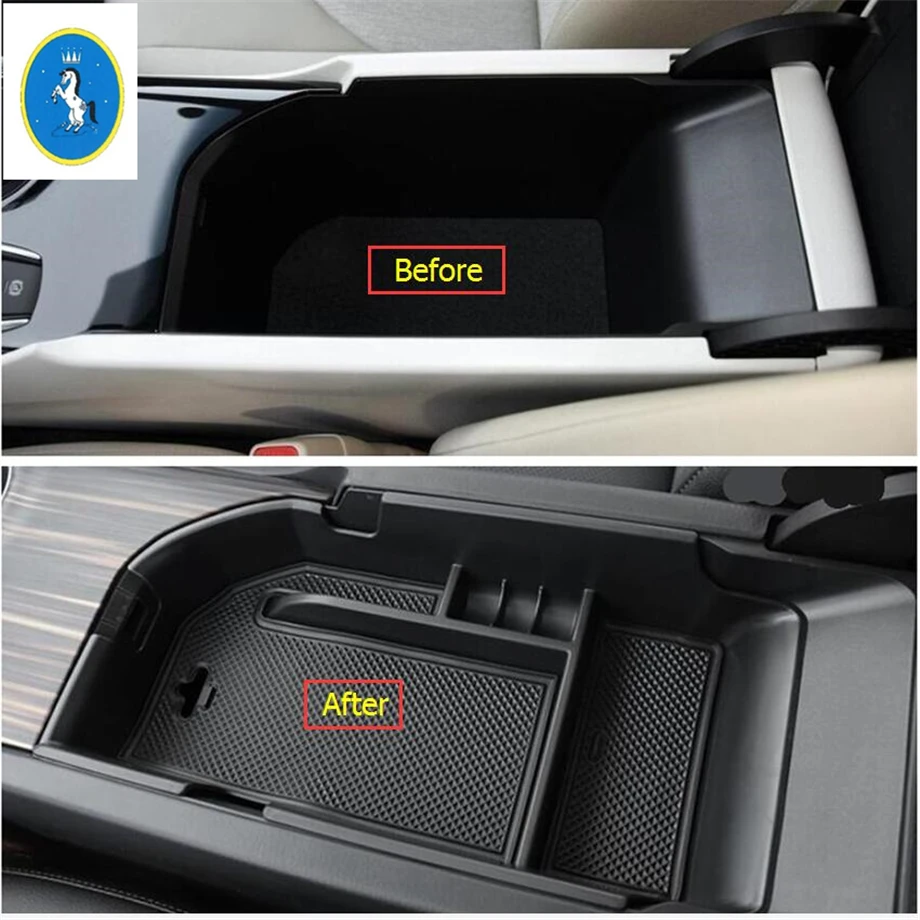 Yimaautotrims авто аксессуар подлокотник коробка вторичное хранение поддон лоток контейнер коробка комплект пластик для Toyota Camry