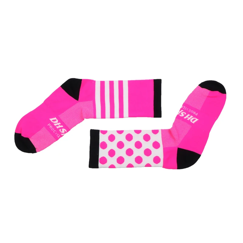 DH спортивные новые профессиональные велосипедные носки для мужчин и женщин, защищающие ноги, дышащие носки, детские дорожные велосипедные носки, велосипедные аксессуары
