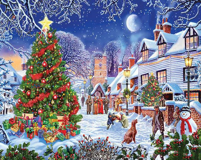 

14CT CROSS STITCH diamond Painting Christmas Scenery Cross Stitch diamond embroidery flowers diamonds wall stickers home
