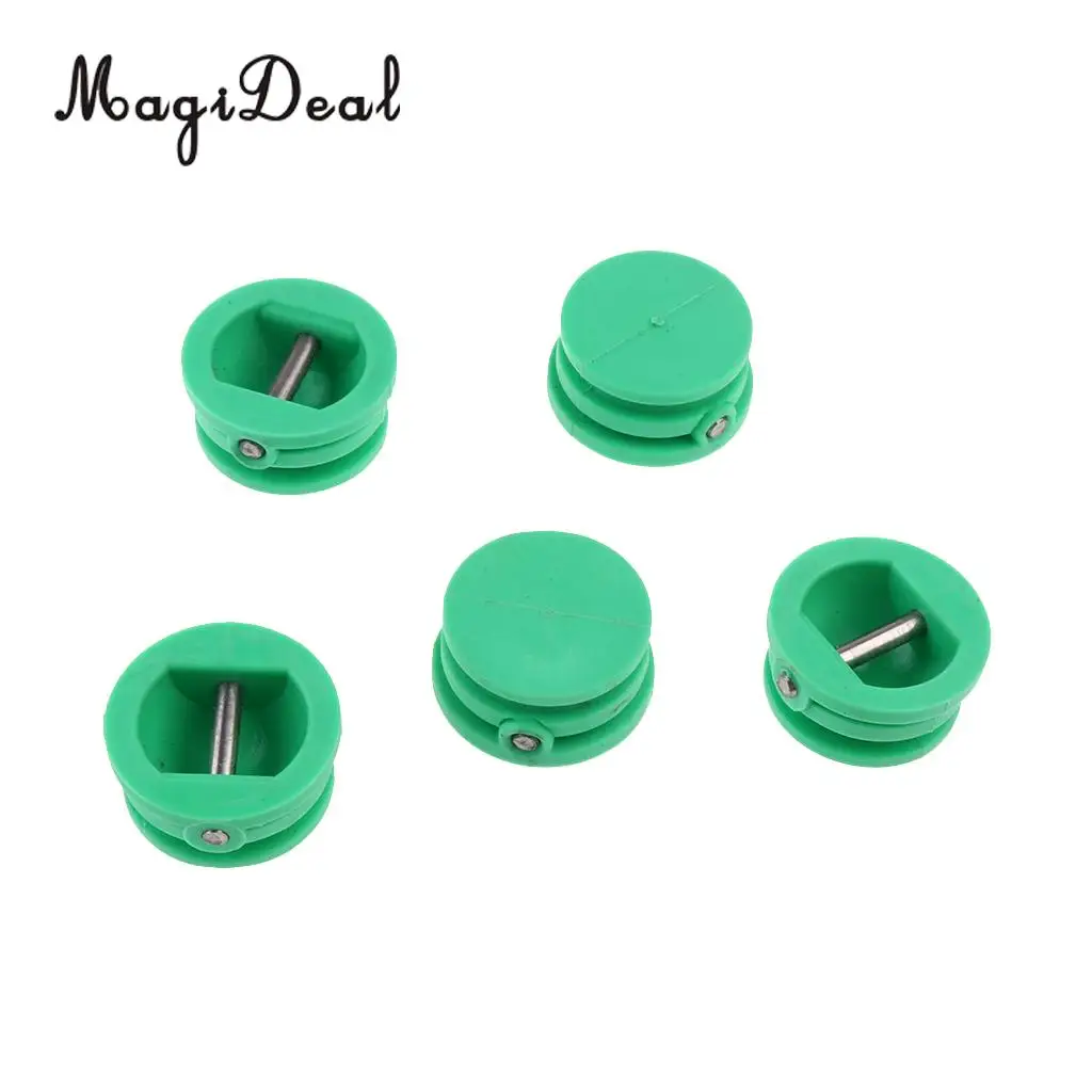 MagiDeal Durable 5Pcs Surfing Leash Plug Surfboard Longboard Leash Cup Plug Repair Kayak Accessory Equipment 25mm 6 Color Choose