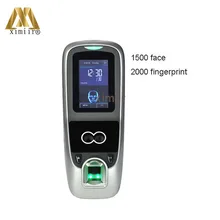 Iface7 распознавания лица дверных замков и по отпечаткам пальцев уход за кожей лица+ отпечатков пальцев+ RFID/микросхемой чипом микропроцессорные карты контроля доступа и учета рабочего времени