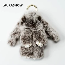 Лаурасу настоящий кроличий мех для шляпа и сумка меховые аксессуары
