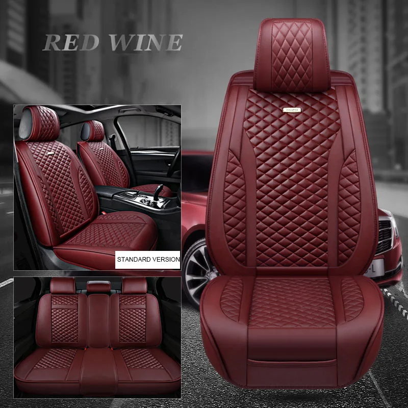  Universal car seat cover leather for Renault megane 2 jeep renegade golf 4 passat b5 polo honda civ