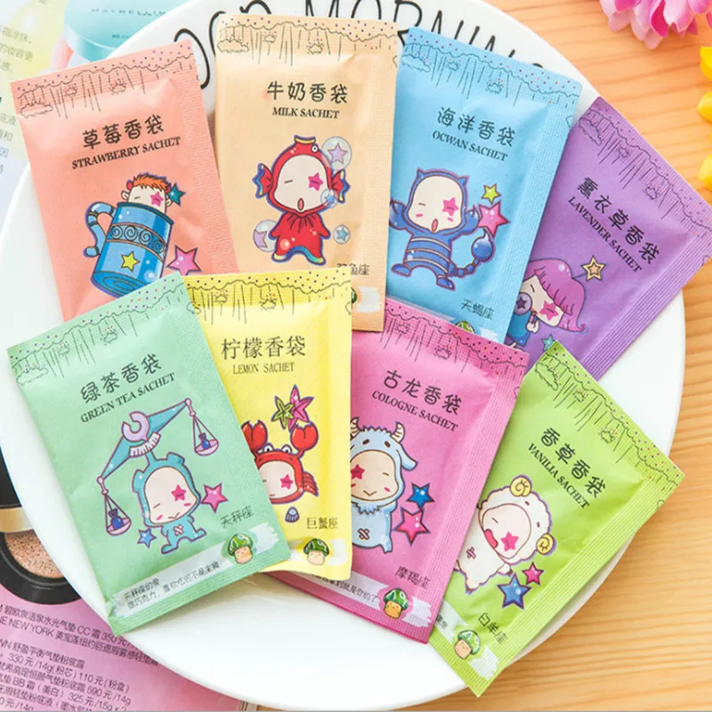 20PC New 12 Constellations Good Reviews Sachets In Addition To Flavor Paper Bags Sachet / 12 Flavors Of Any Choice