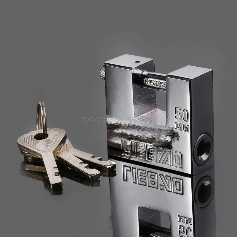 

Top Security Shipping Container Garage Trailer Padlock Heavy Duty with 3 Keys N23 dropship