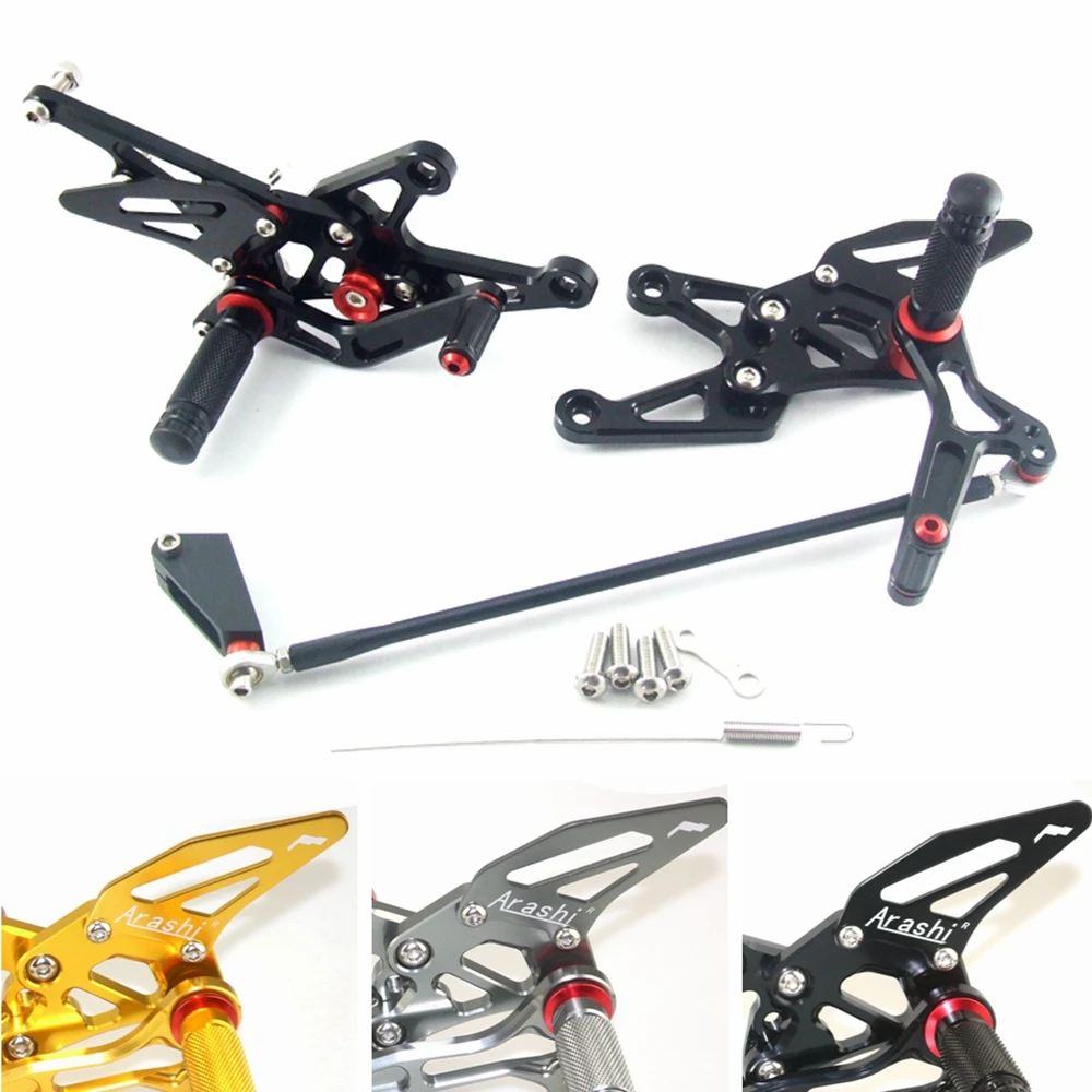 ЧПУ Регулируемая Задняя подставка для ног YAMAHA R1 2007 2008|adjustable rear set|foot restrear set |