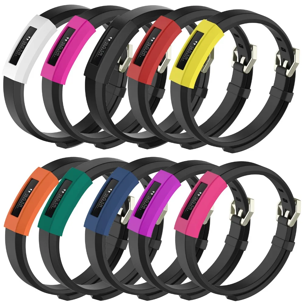 

1pc Slim Soft Wristband Case Silicone Protective Case Frame Cover for Fitbit Alta/Alta HR /Fitbit ace