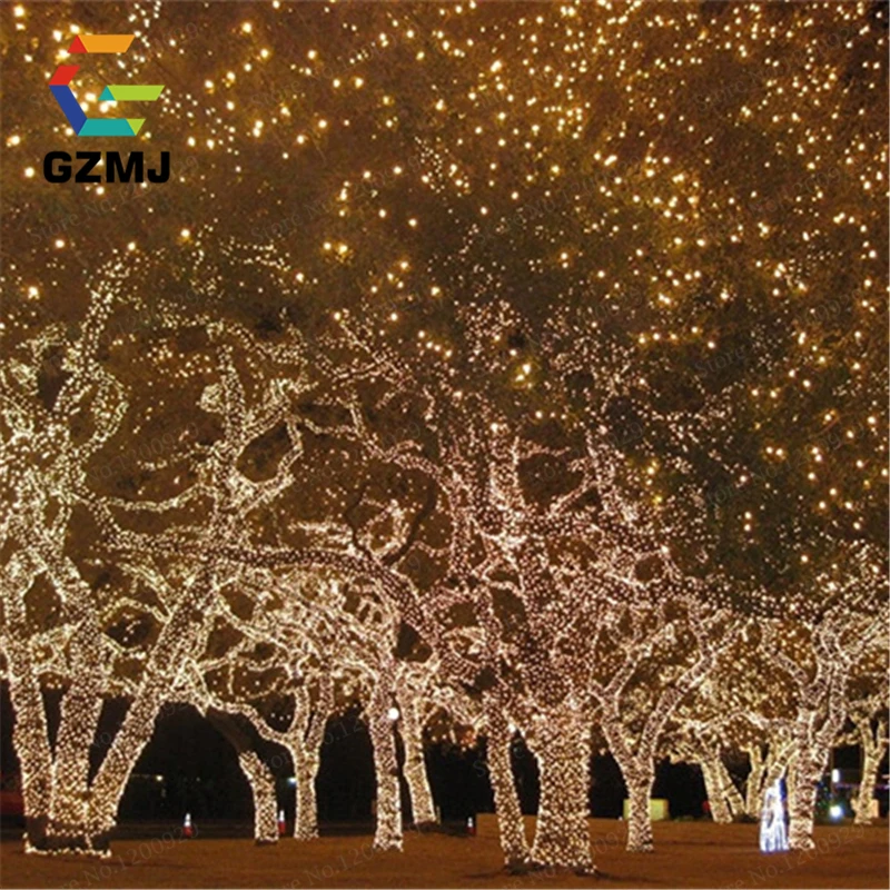 10M 100LED Bulb String Strip Fairy Christmas Xmas Light Waterproof US EU Plug 10M 100LED Bulb String Strip Fairy Christmas Xmas Light Waterproof US EU Plug