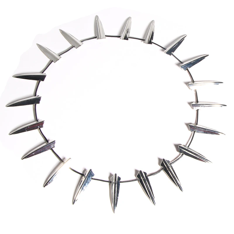 

Avengers Black Panther Movie Accessories Necklace Wakanda King T'Challa Gothic Choker Cosplay Necklace 20 Claw Direct Shipping