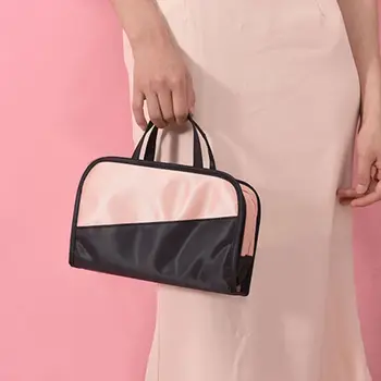 

THINKTHENDO 2019 New Fashion Women Large Makeup Bag Cosmetic Case Storage Handle Travel Organizer