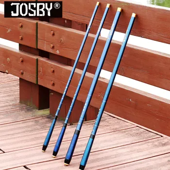 

NEW Ultralight SuperHard 3.6/4.5/5.4/6.3/7.2 Meters Stream Hand Pole Carbon Fiber Casting Telescopic Fishing Rods Fish Tackle