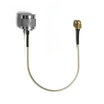 

1PC SMA male to N type male plug pigtail cable RG405.086" 20cm 8"