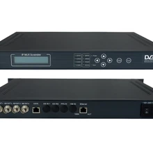 IP ASI Мультиплексор скремблер(64* IP-UDP/multicast Gigabit, 4* ASI) ip-коммутатор и скремблер sc-3105