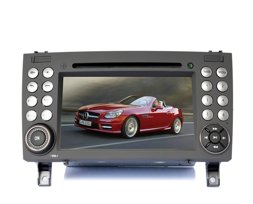 Cheap Android 7.1 Car DVD GPS Player for Mercedes-Benz SLK class 9