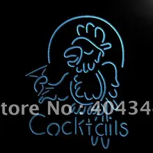 LB569-коктейли Parrot Bar Pub Club NR светодиодный неоновый знак