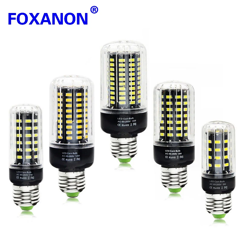 Buy No Flicker LED Bulb lamp NEW 5733 SMD E27 E14 85