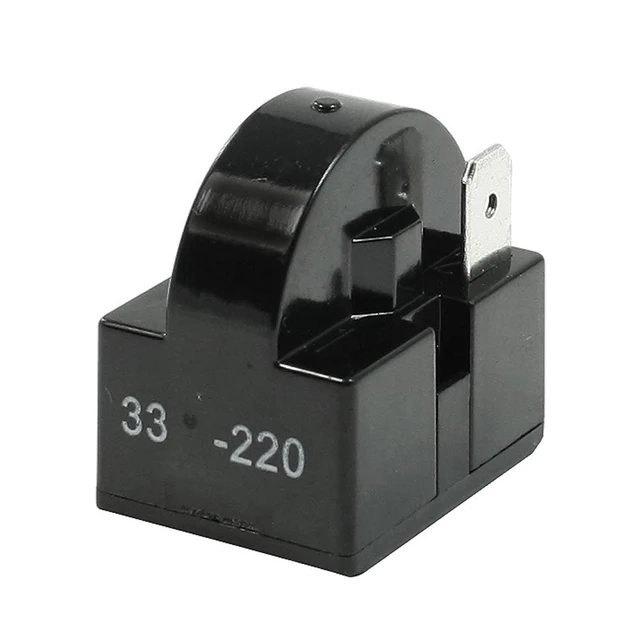 33 Ohm Resistance Single Pin Terminals Refrigerator PTC Starter Relay