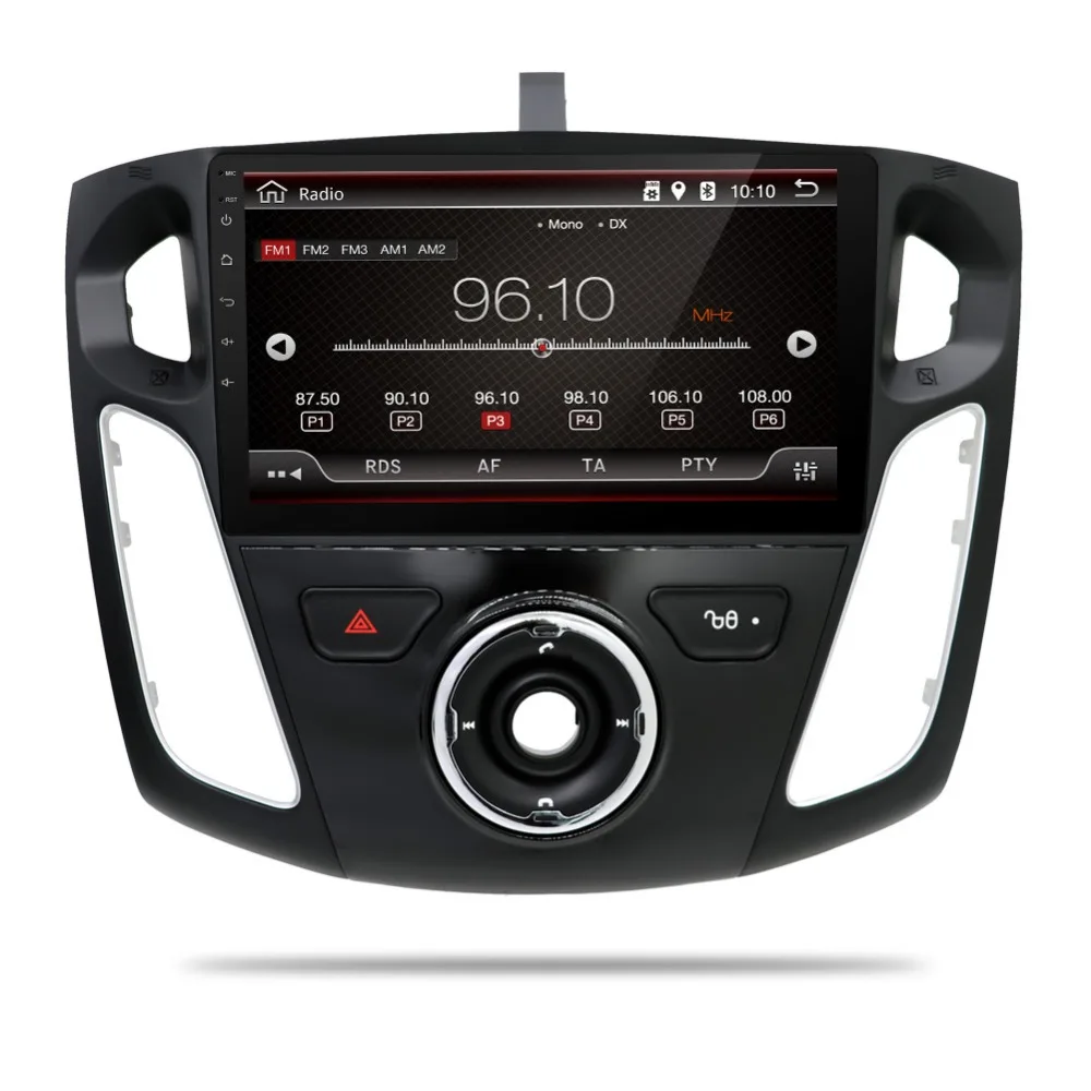 Clearance Quad core 2 din Android Car DVD GPS for Ford Focus 3 2012 with Bluetooth Radio RDS Wifi 3G host External Mic Free 8GB Map Card 2