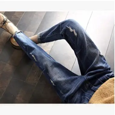 Ripped Hole Pregnant Trousers Harem Jeans 2018 Spring Korean Maternity  Belly Pencil Pants Clothes for Pregnant Women SH-S227