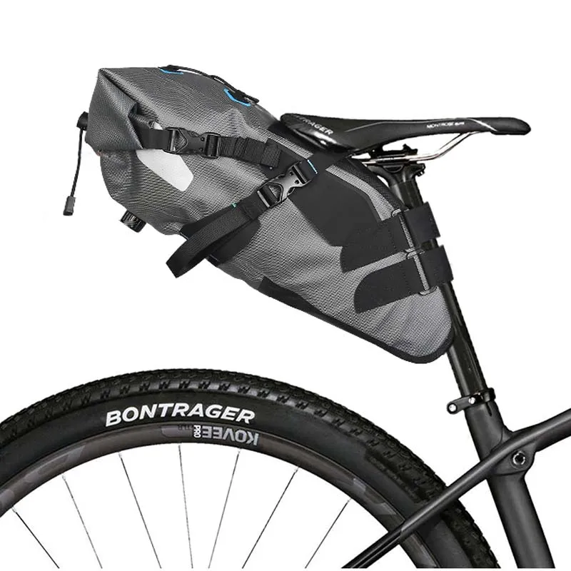 

ROSWHEEL Bicycle bags Rainproof 100% Waterproof 7L Cycling Bags Bike Tail Saddle Bags Seat Packs Storage Pouch Carrier