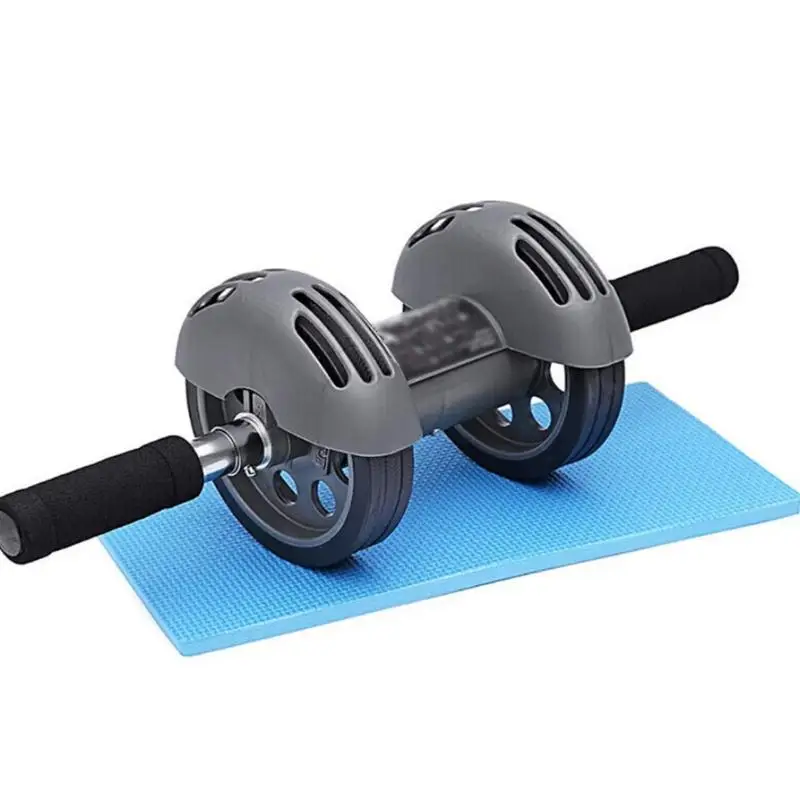 Two Wheeled Abdomen Machine Abdominal Muscle Roller AAA Automatic