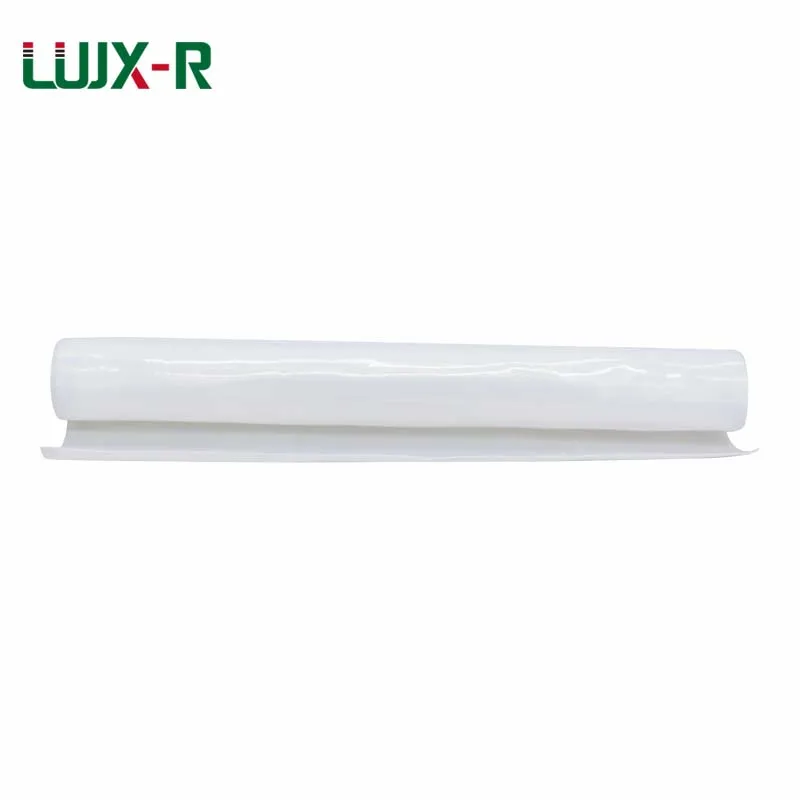 LUJX-R лист силиконовой резины 1 мм белая пластина 250x250 мм коврик силиконовые листы для теплостойких подушек уплотнительная пленка VMQ пищевая