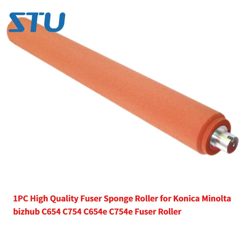 

1 шт. высокое качество Термоблок губка ролик для Konica Minolta bizhub C654 C754 C654e C754e Термоблок ролик