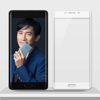 Для Xiaomi Mi Note 2 закаленное стекло полный экран 3D изогнутая крышка взрывозащищенный чехол с защитной пленкой для экрана для Xiaomi Mi Note 2 - Цвет: White