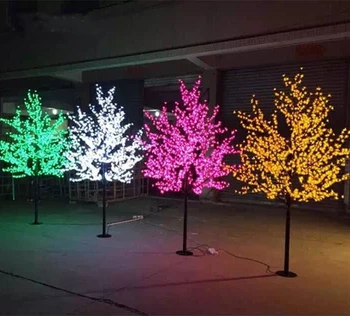 

LED Cherry Blossom Tree Light Luminaria 1.8M LED Tree Lamp Landscape Outdoor Lighting for Christmas Wedding Decoration