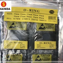 500 шт 0,7 мм большой корпус часов заднее уплотнительное кольцо от 31 мм до 40 мм Высокое качество