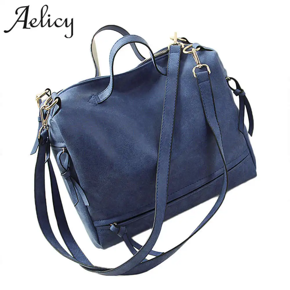 Женская сумка на плечо Aelicy винтажная мессенджер из нубука 2019|vintage messenger bag|women shoulder