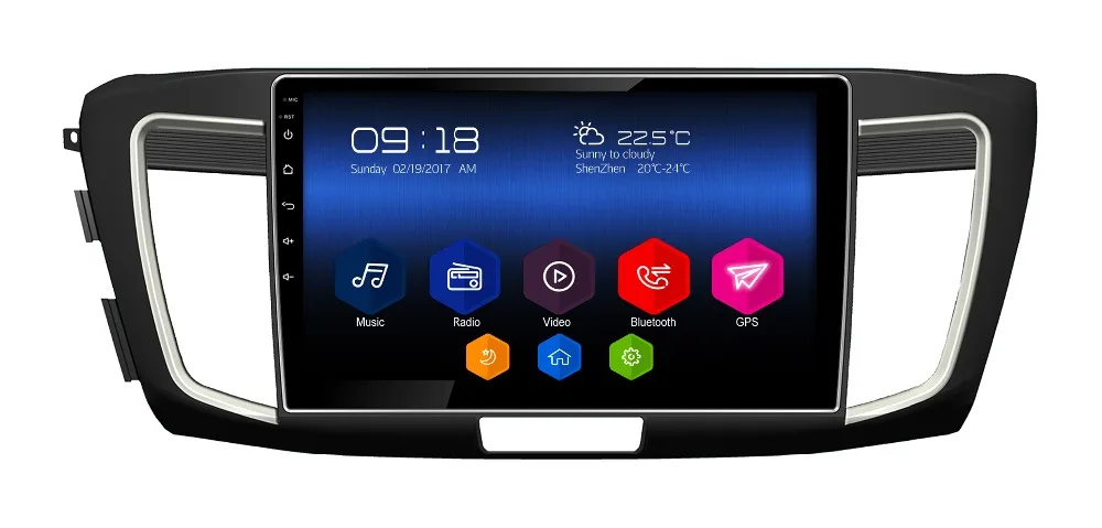 

10.1" otojeta android 7.1.1 car DVD multimedia for honda accord 9th radio multimedia autoradio stereo headunits tape recorder