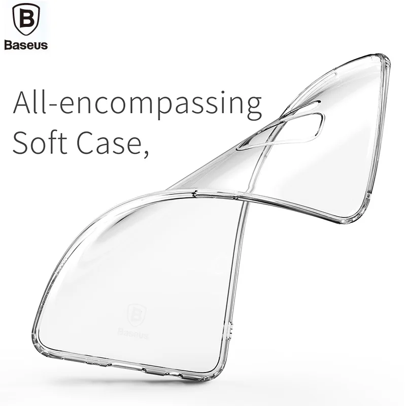 

BASEUS Brand Simple Series Airbag Design Soft TPU Clear Back Case For Samsung Galaxy S10 Plus / S10 / S10+ Anti-Fall Cover