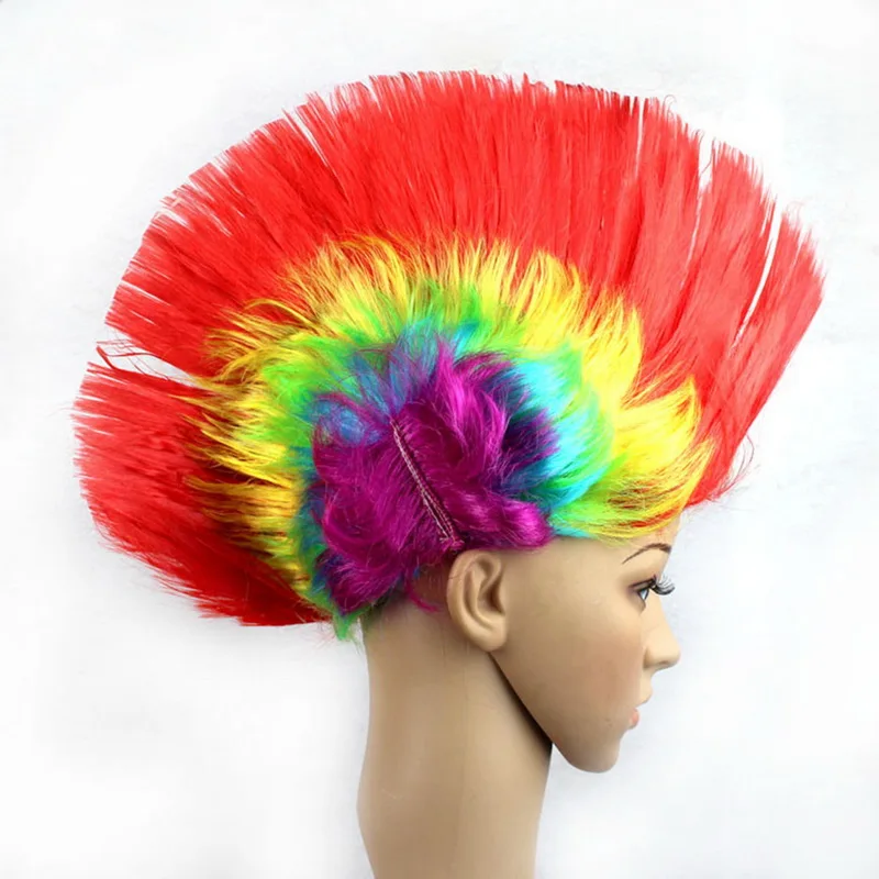 Buy Urijk 1PC Halloween Trolls Artificial Wigs Chicken