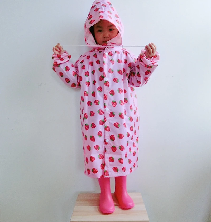 buytii: Buy Age 6~10 Years Old Cute Kids Raincoat Girls Boys ...