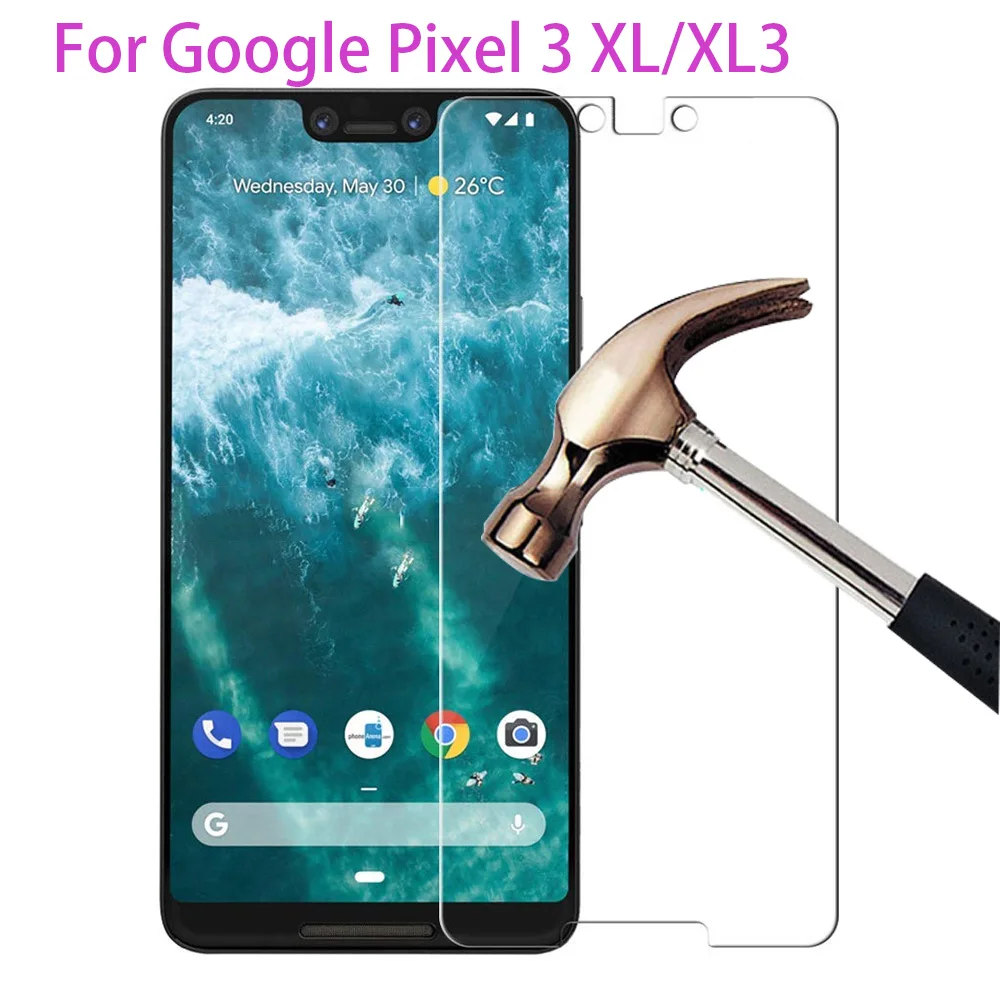 

2Pcs Naxtop 2.5D Tempered Glass Screen Protector For Google Pixel 3 XL / XL3 / 3 / 3a XL / 3a -Transparent