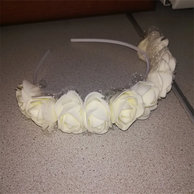 50 шт 3,5 см PE поролоновые головки роз Искусственные цветы для подарочных коробок на свадебную вечеринку украшения дома DIY ВЕНОК ремесла поставки