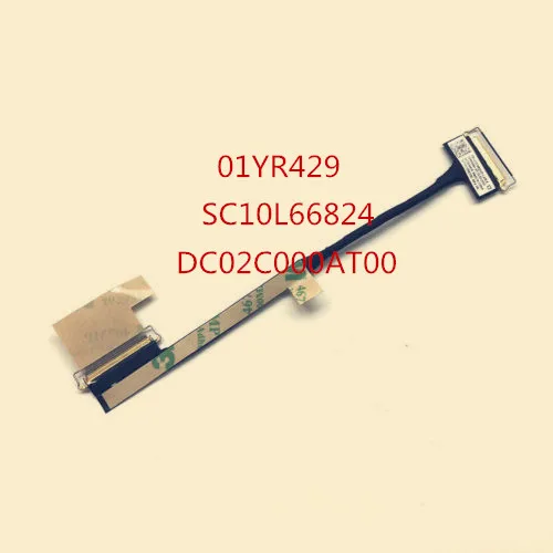 Новый оригинальный ЖК-кабель для ноутбука Lenovo Thinkpad X1 Carbon 6th 01YR429 DC02C000AT00 SC10L66824 40pin