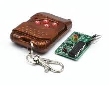 1set=2pcs IC 2262/2272 4 CH 315Mhz Key Wireless Remote Control Kits Receiver module