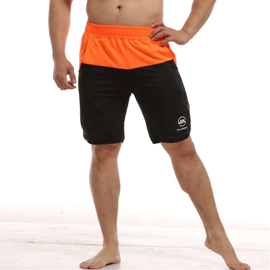 Новые мужские спортивные шорты для фитнеса бодибилдинга, Летние повседневные быстросохнущие пляжные шорты, мужские спортивные штаны для кроссфита - Цвет: C8
