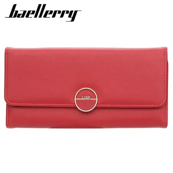 

New Women Pu Leather Wallets Female Long Purses Money Bags Phone Pocket Ladies High Quality Wallet Card Holder Clutch Moda Mujer